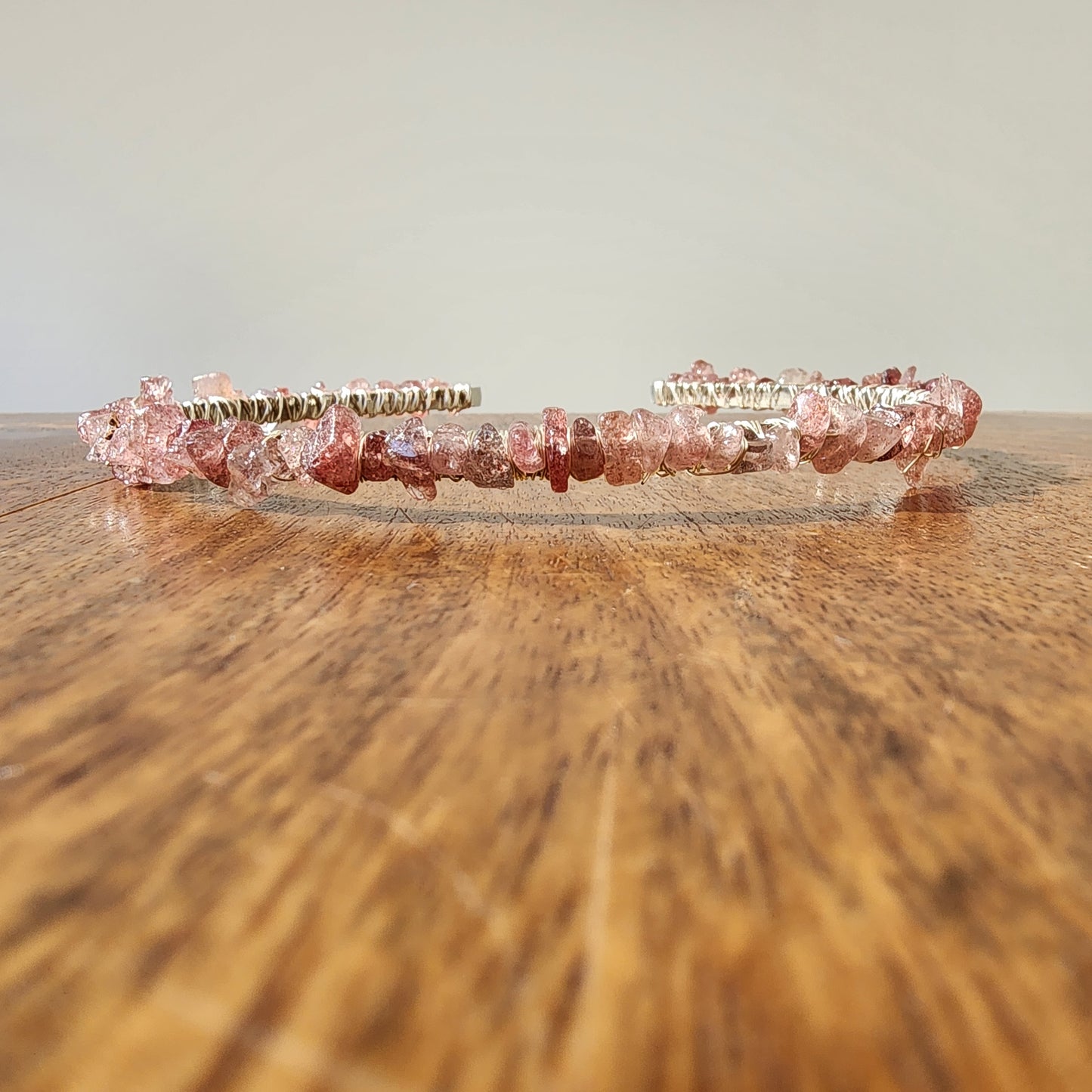 Strawberry Quartz Chip Headband