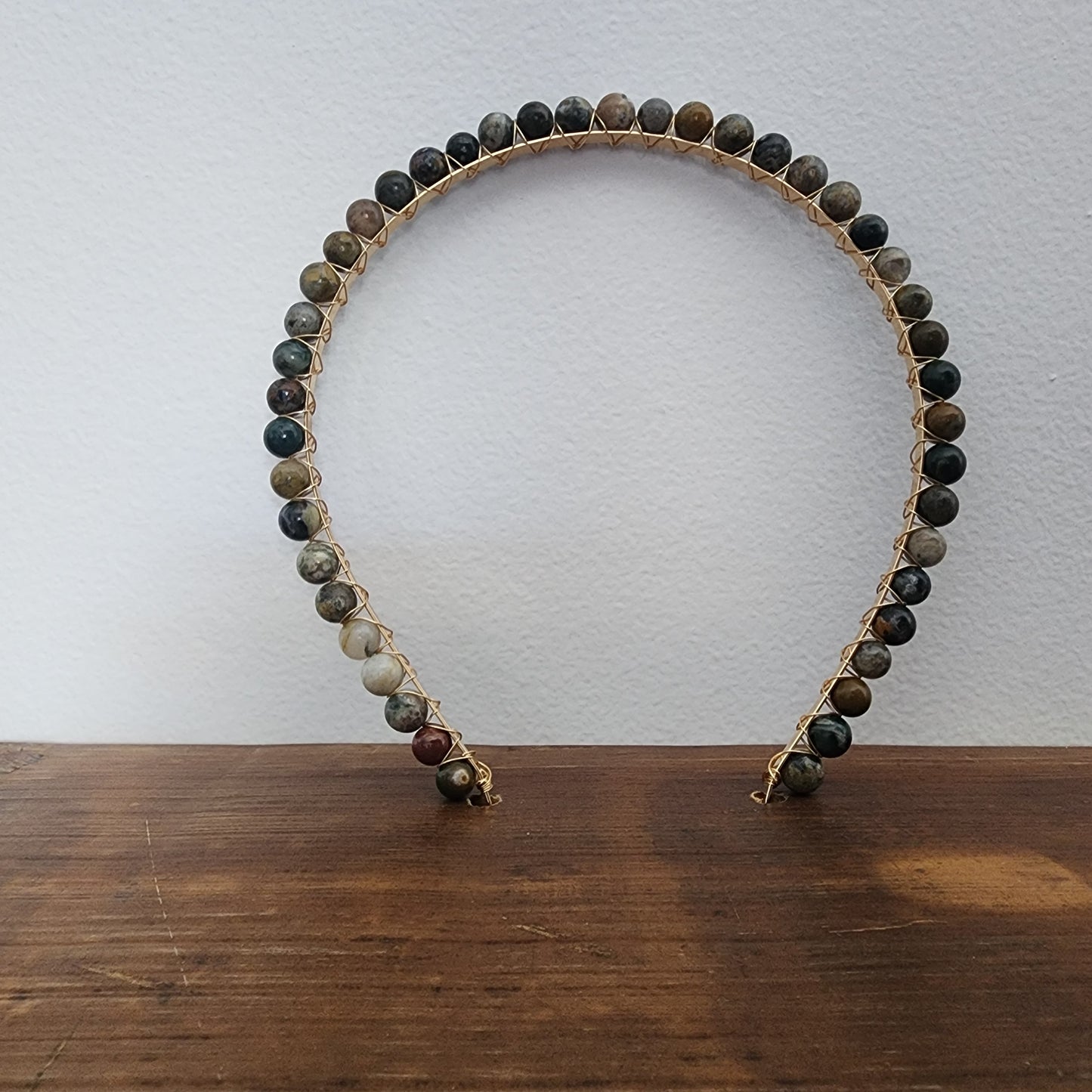 Ocean Jasper Headband