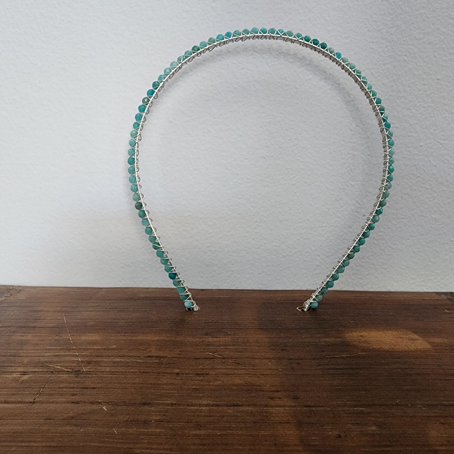 Amazonite Faceted Headband