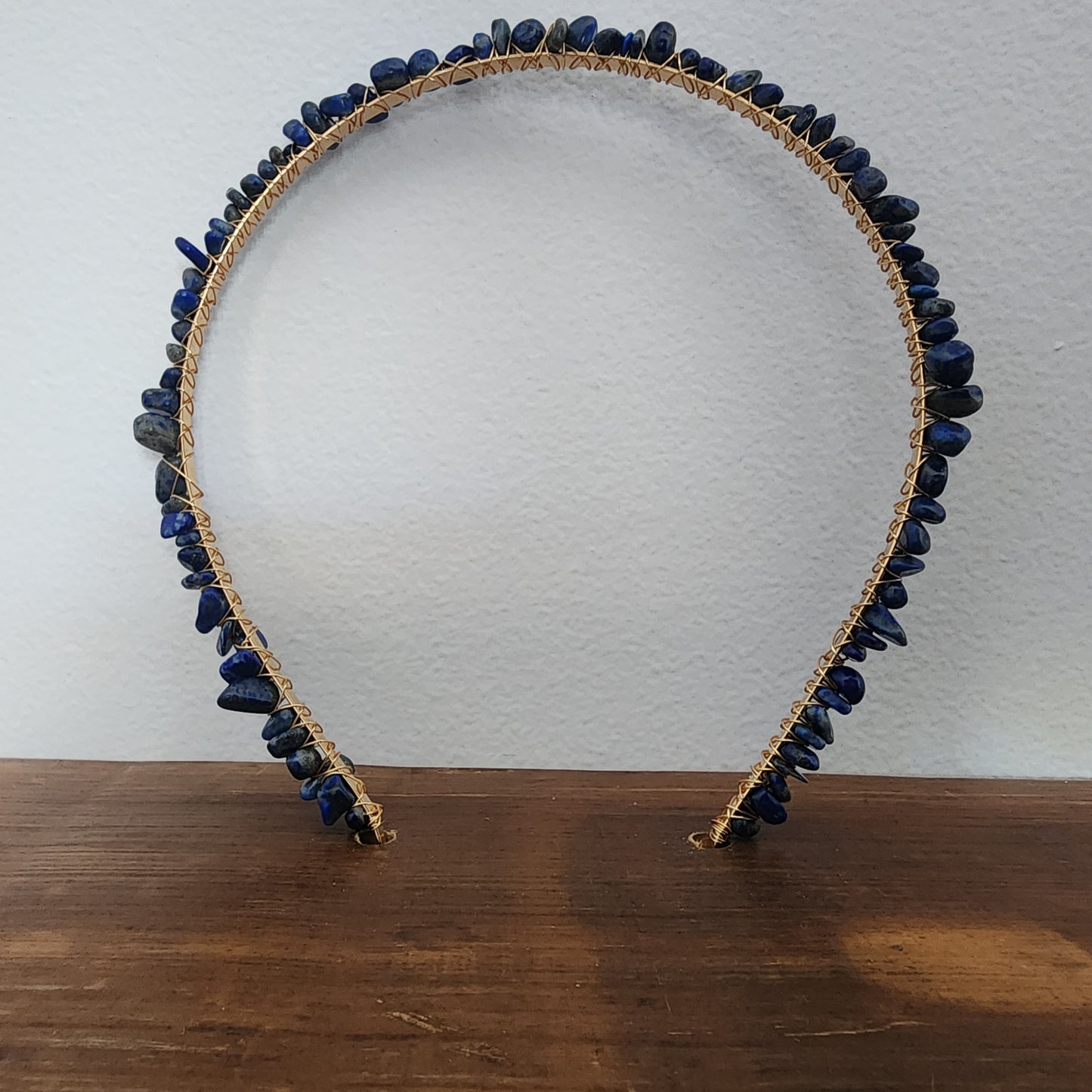 Lapis Lazuli Chip Headband