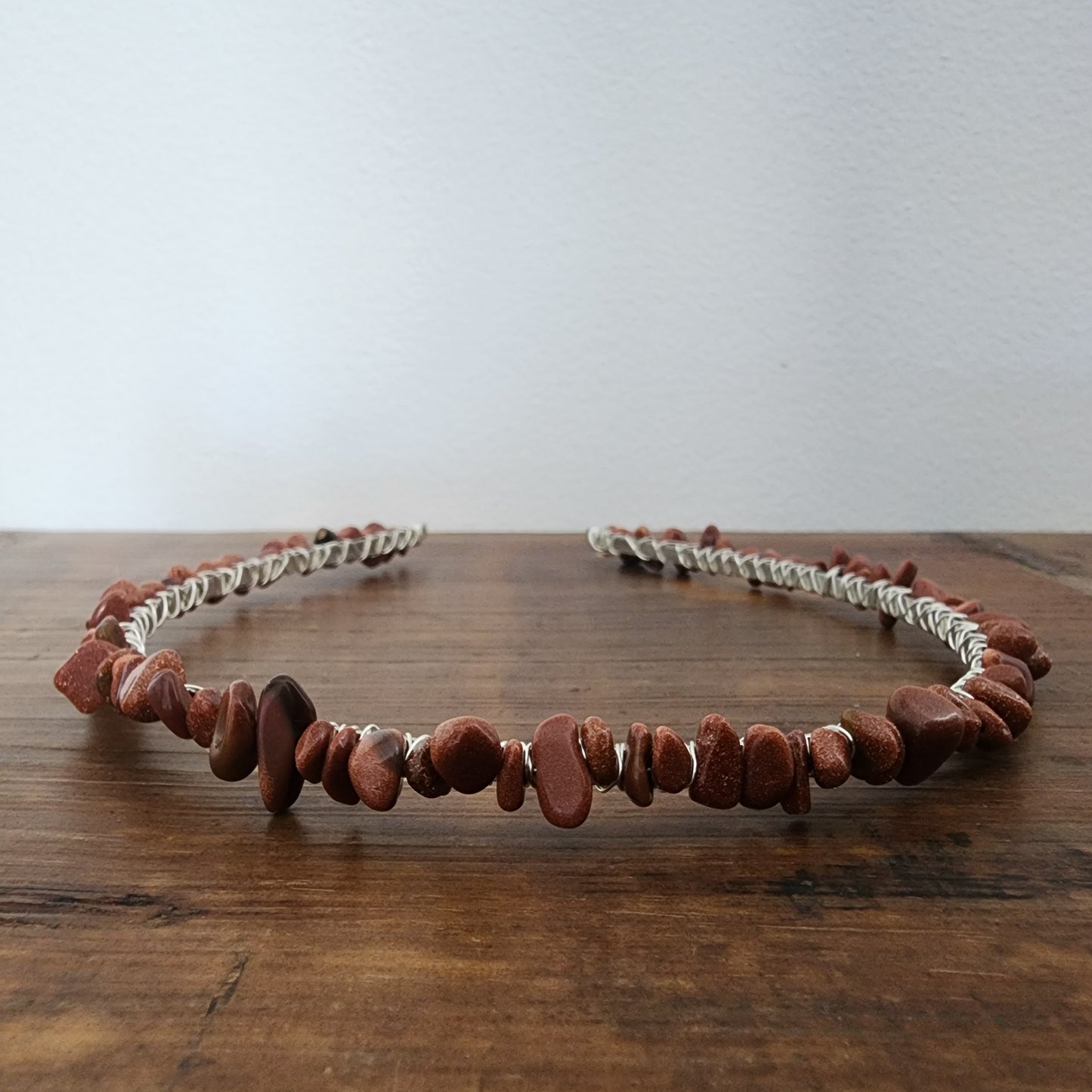 Goldstone Chip Headband