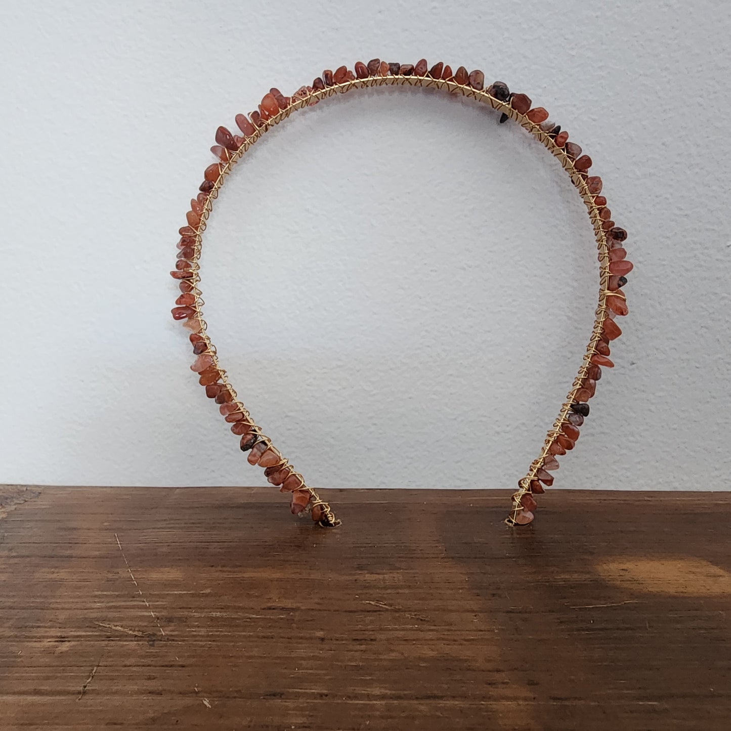 Carnelian Chip Headband