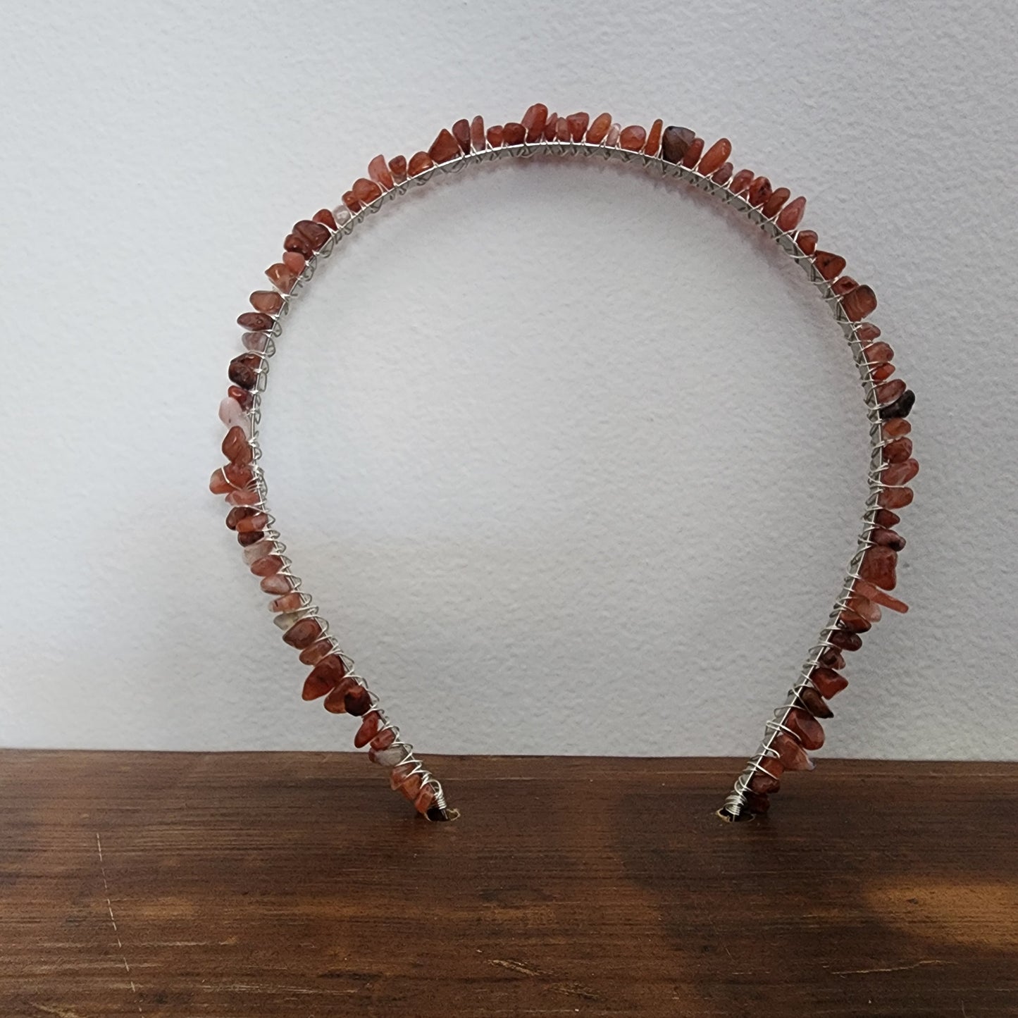 Carnelian Chip Headband