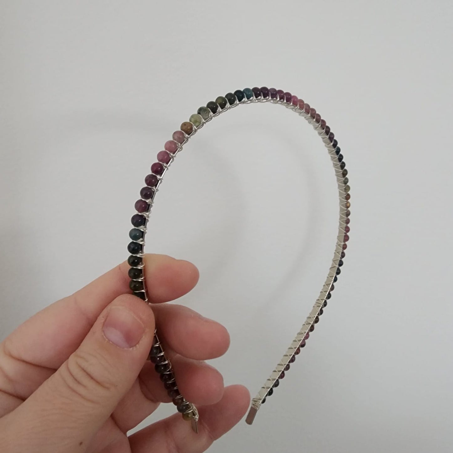 Multi-coloured Tourmaline Headband