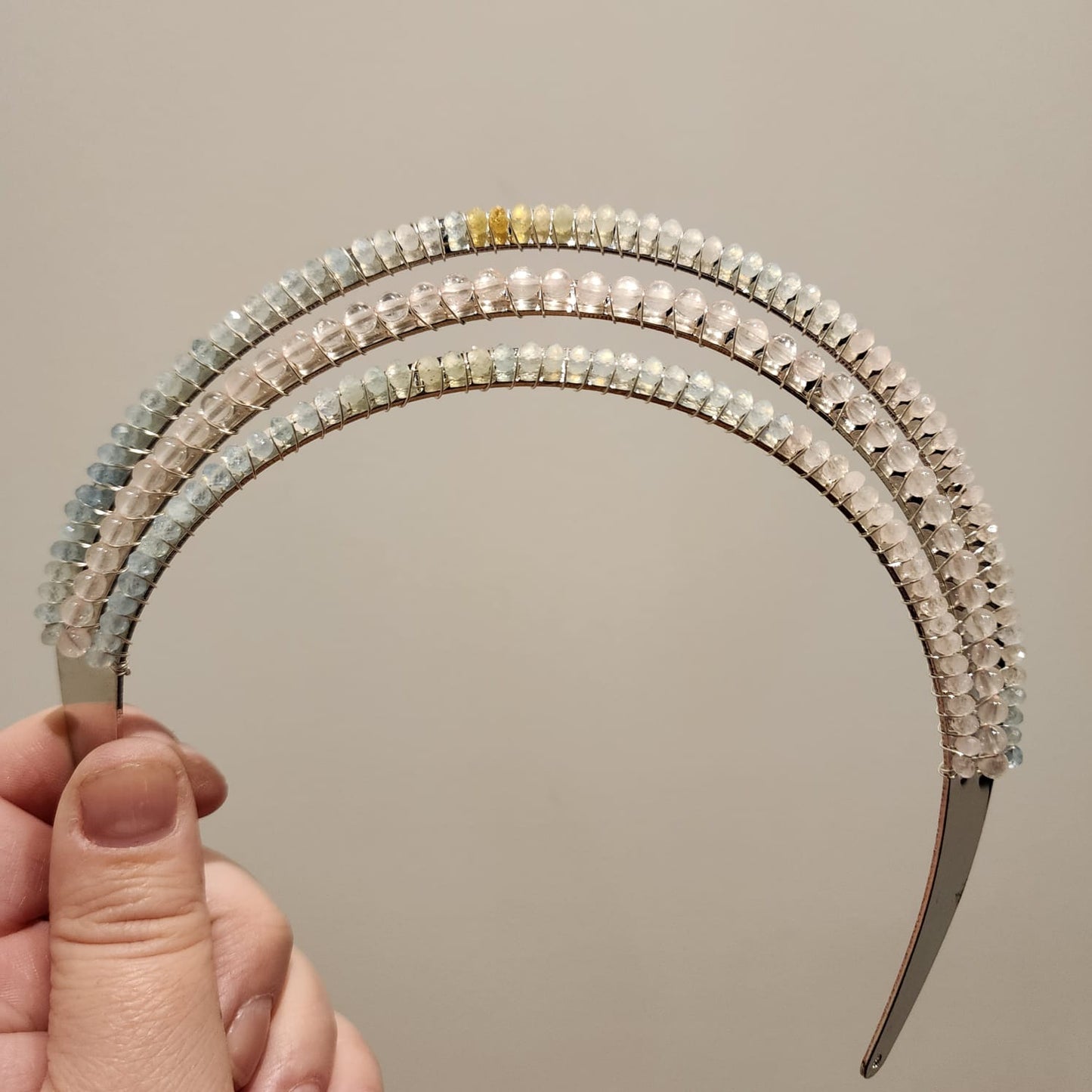 Morganite Crown