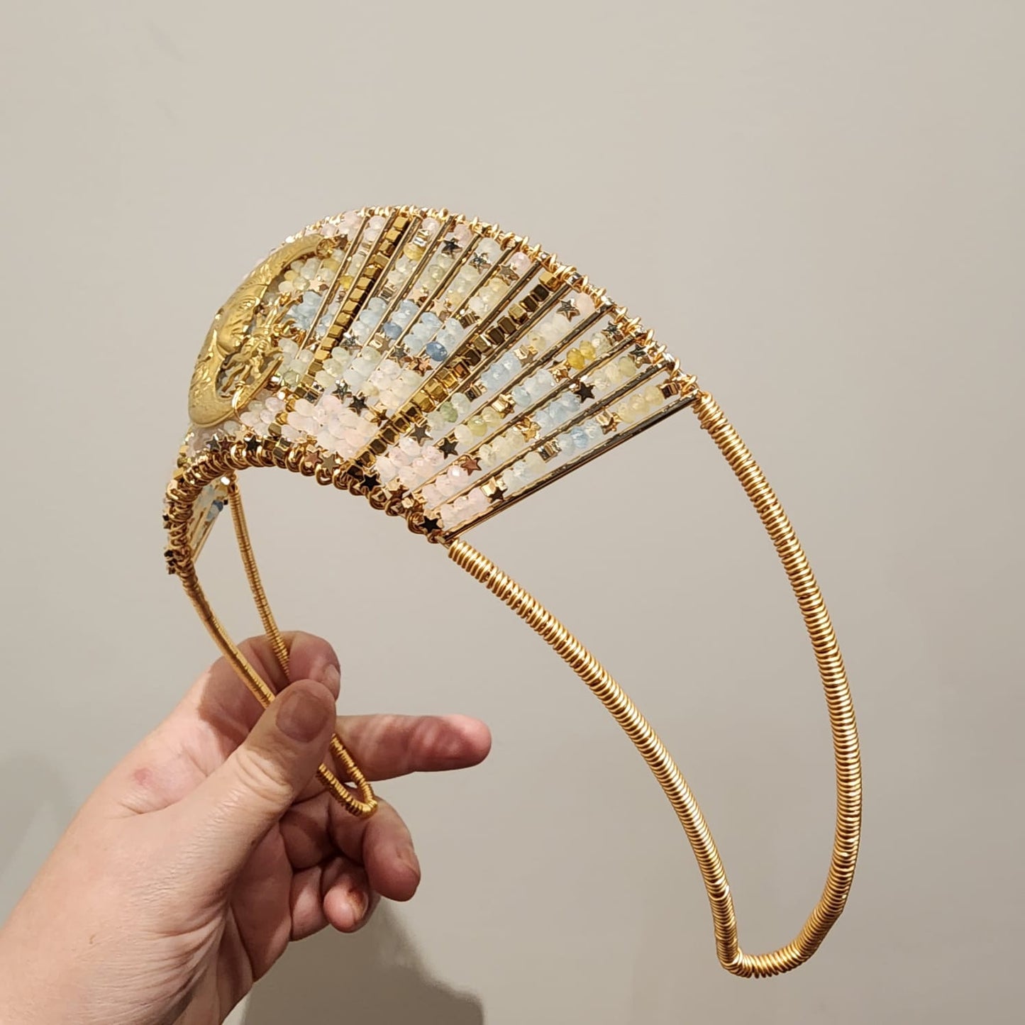 Morganite Celestial Crown