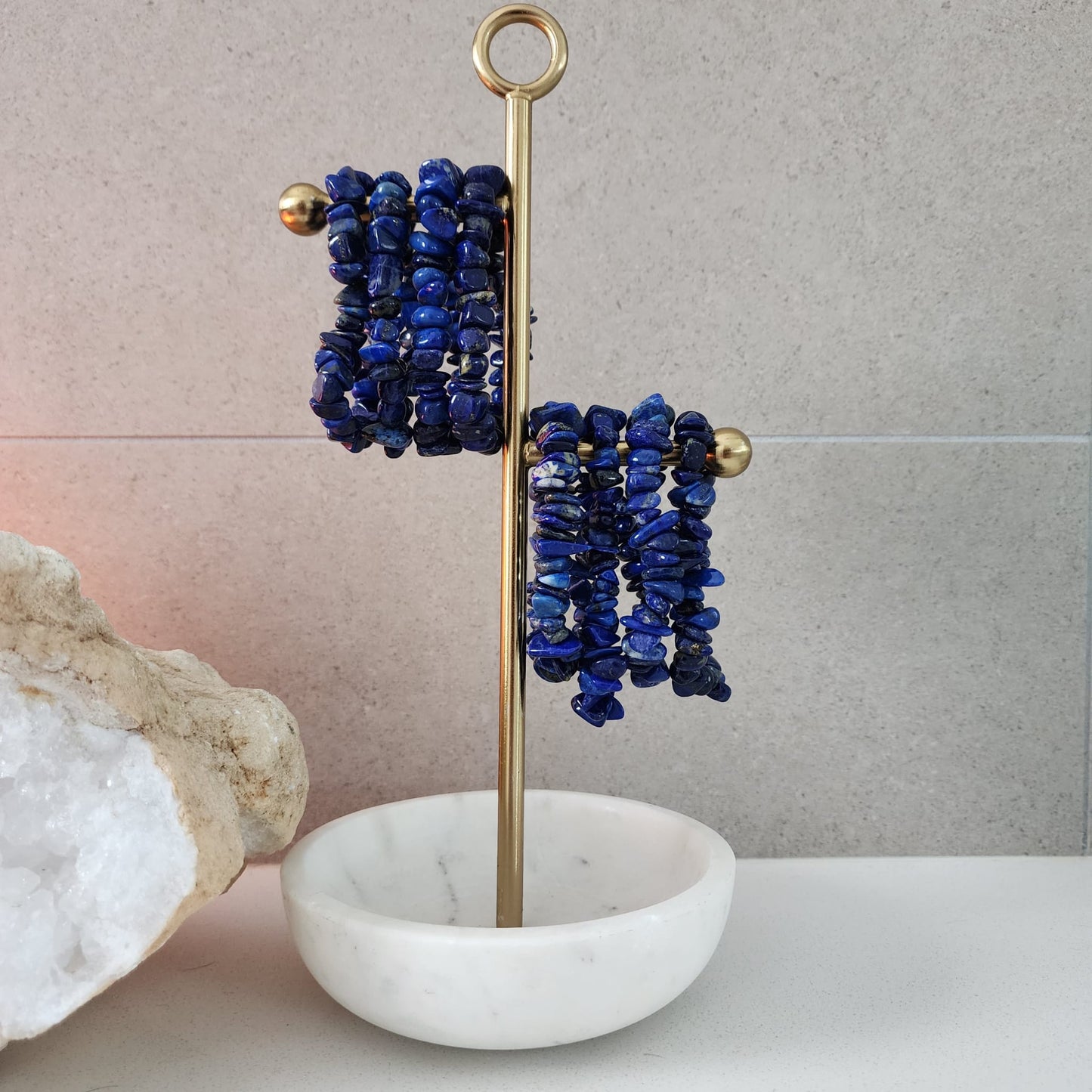 Lapis Lazuli Chunky Bracelet