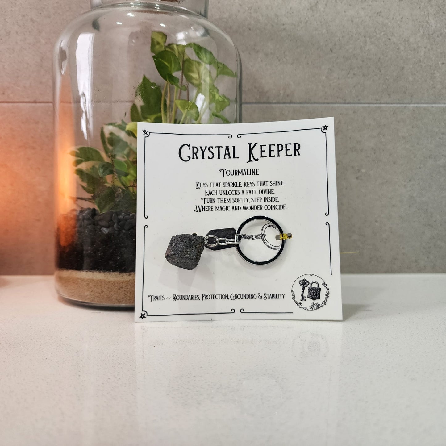 Crystal Keeper Keychains