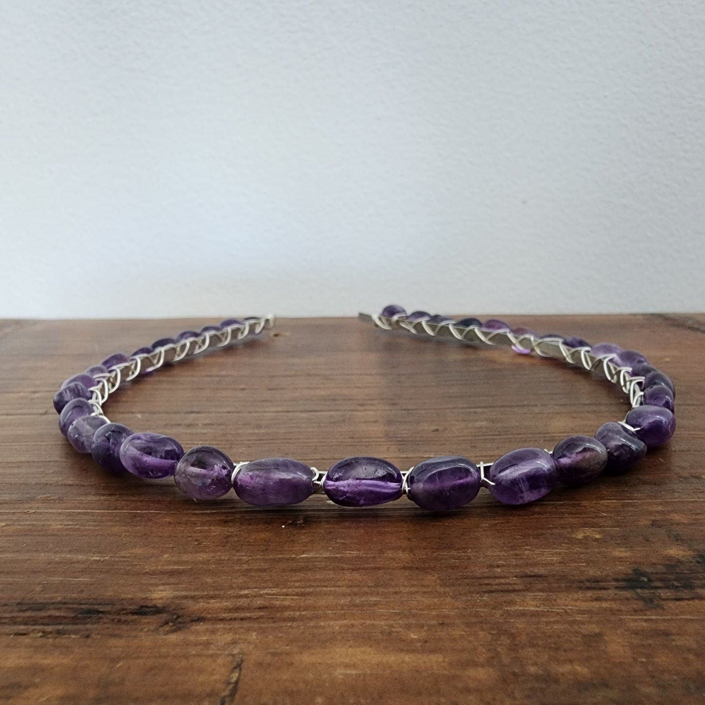 Amethyst Pebbles Headband