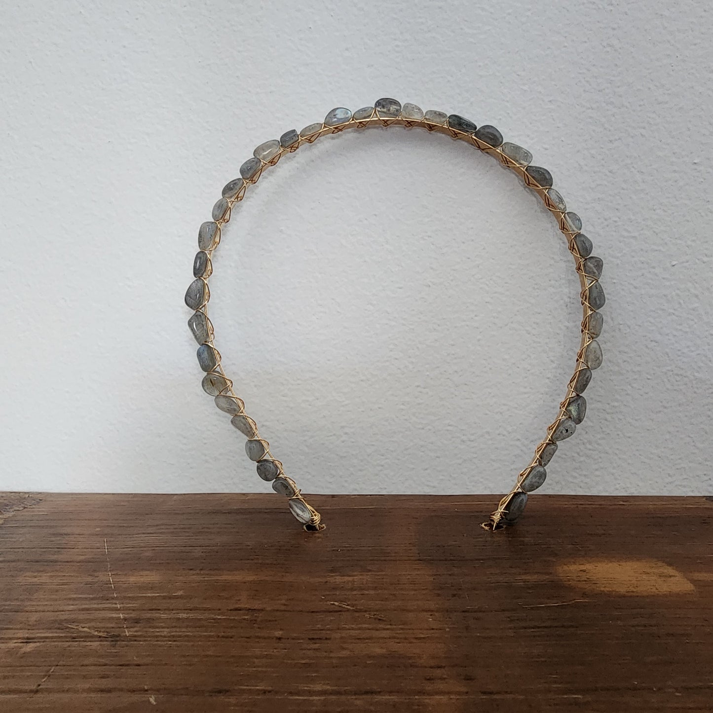 Labradorite Pebbles Headband