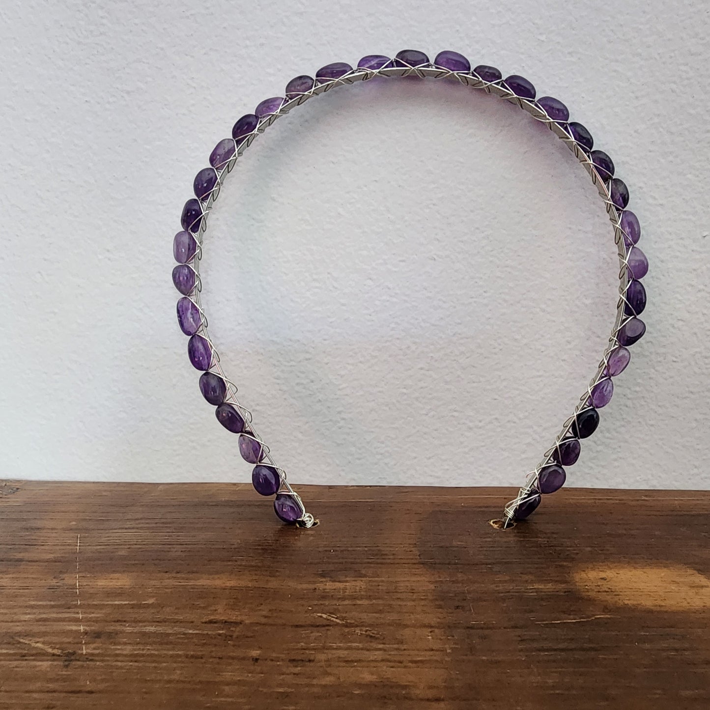 Amethyst Pebbles Headband
