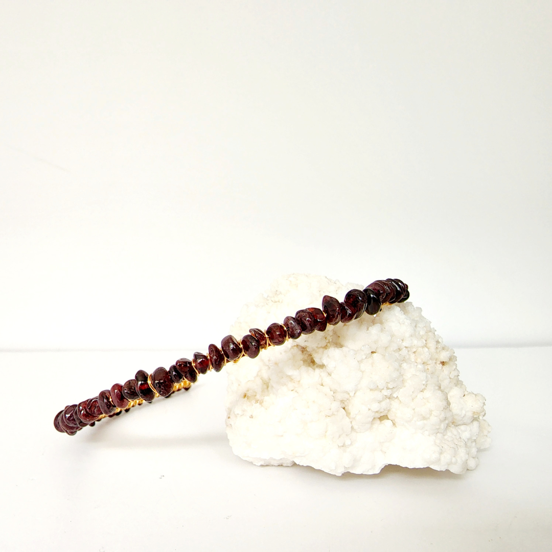 Garnet Chip Headband