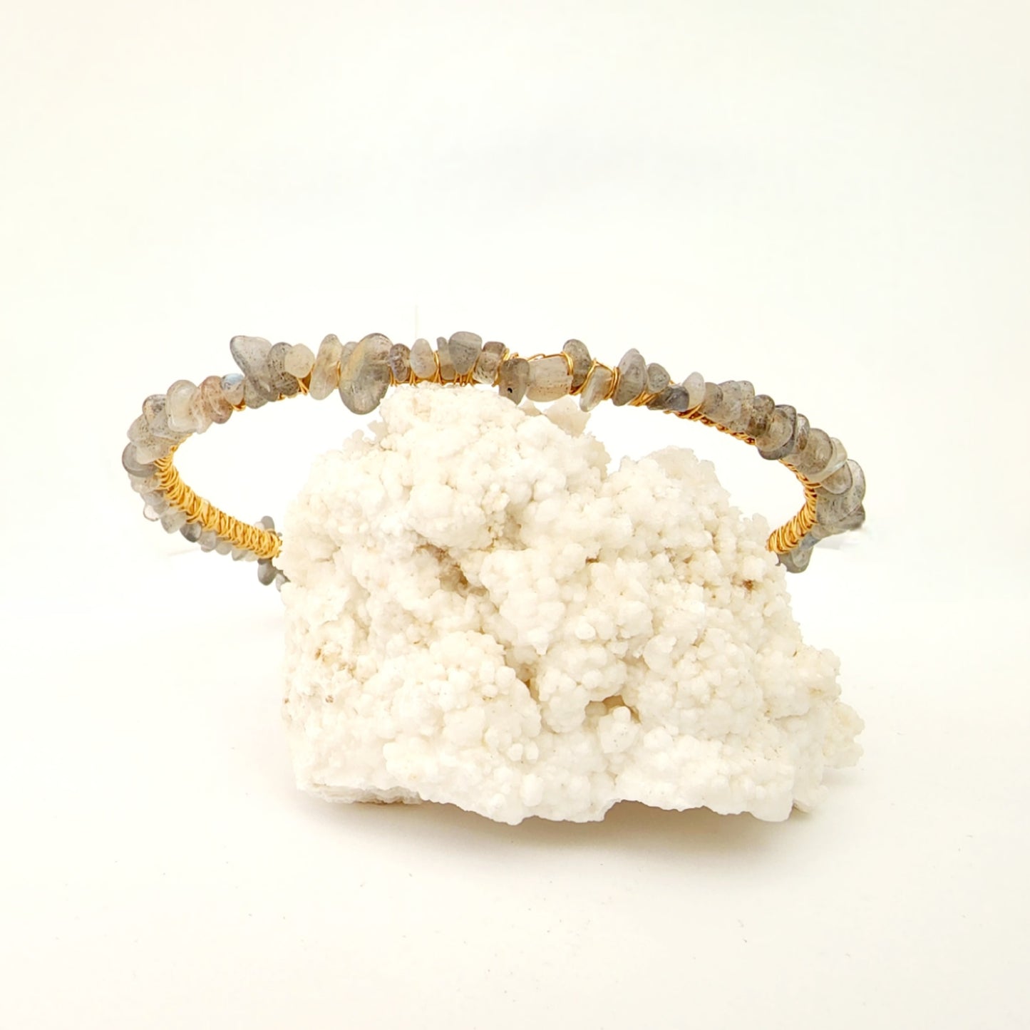 Labradorite Chip Headband