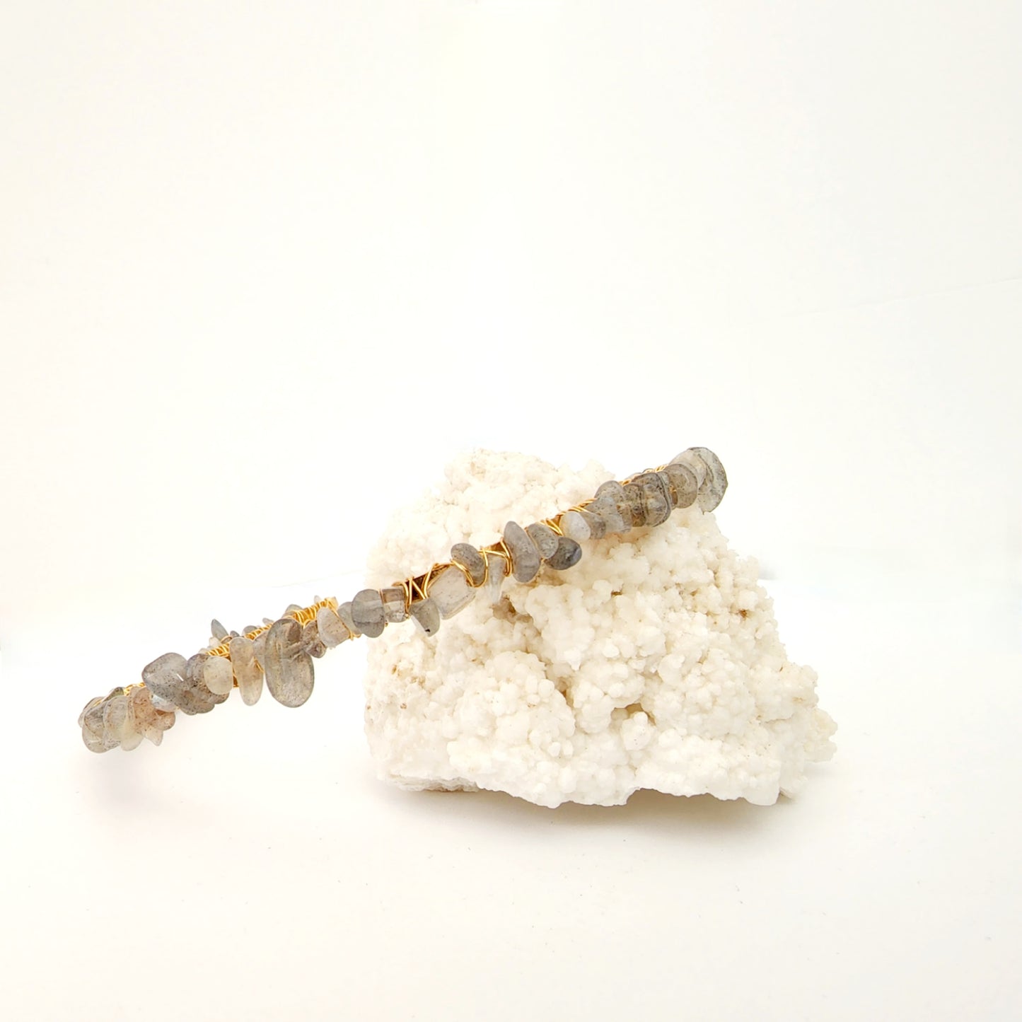 Labradorite Chip Headband