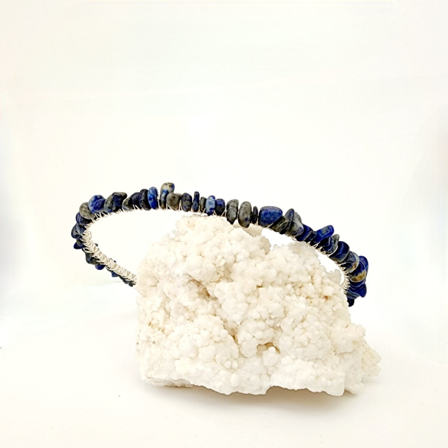 Lapis Lazuli Chip Headband