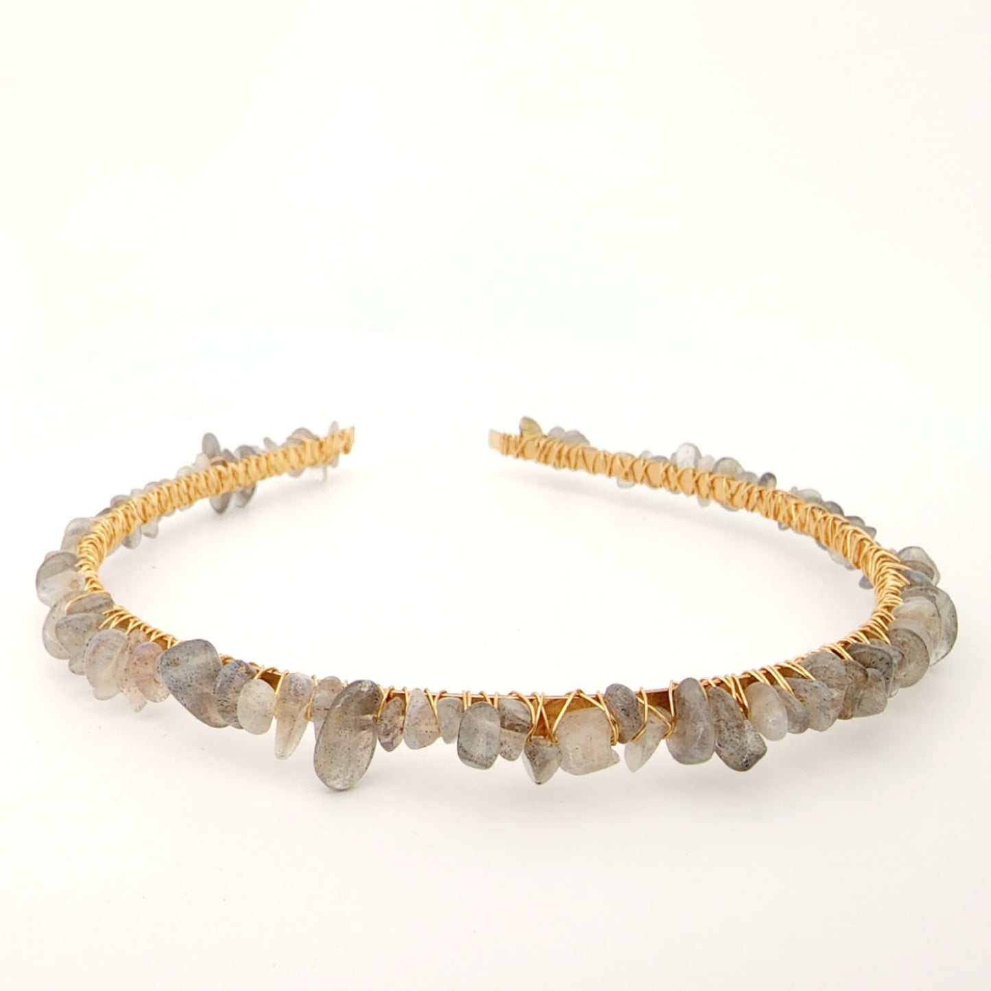 Labradorite Chip Headband