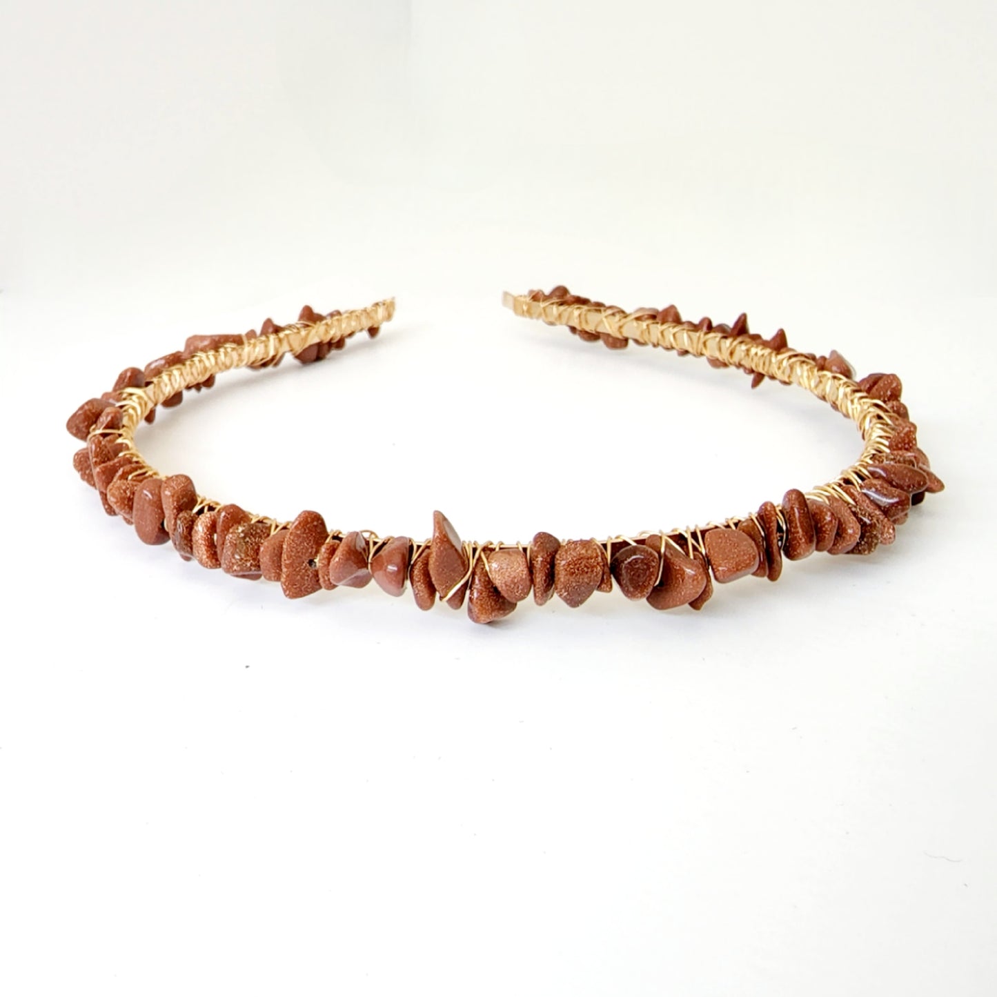 Goldstone Chip Headband