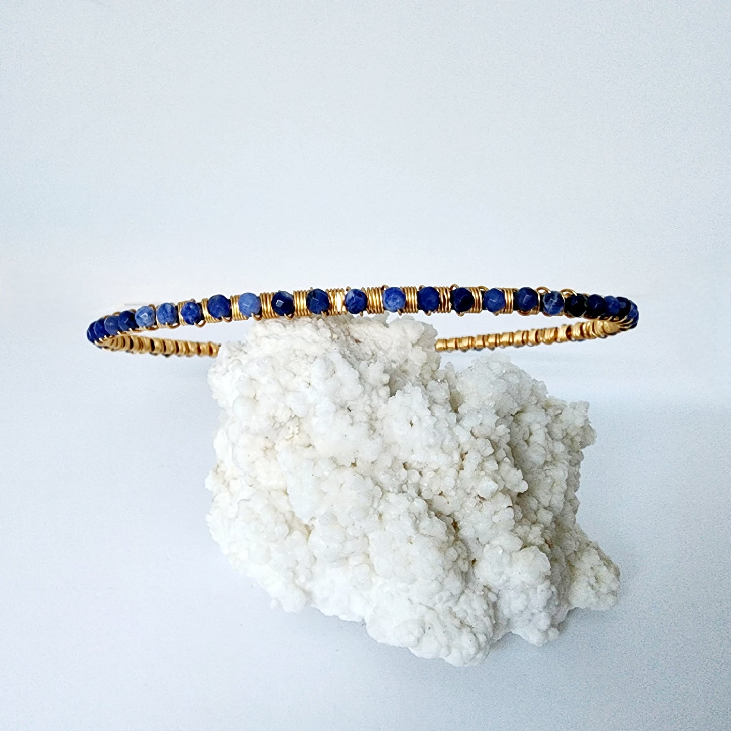 Small Sodalite Headband
