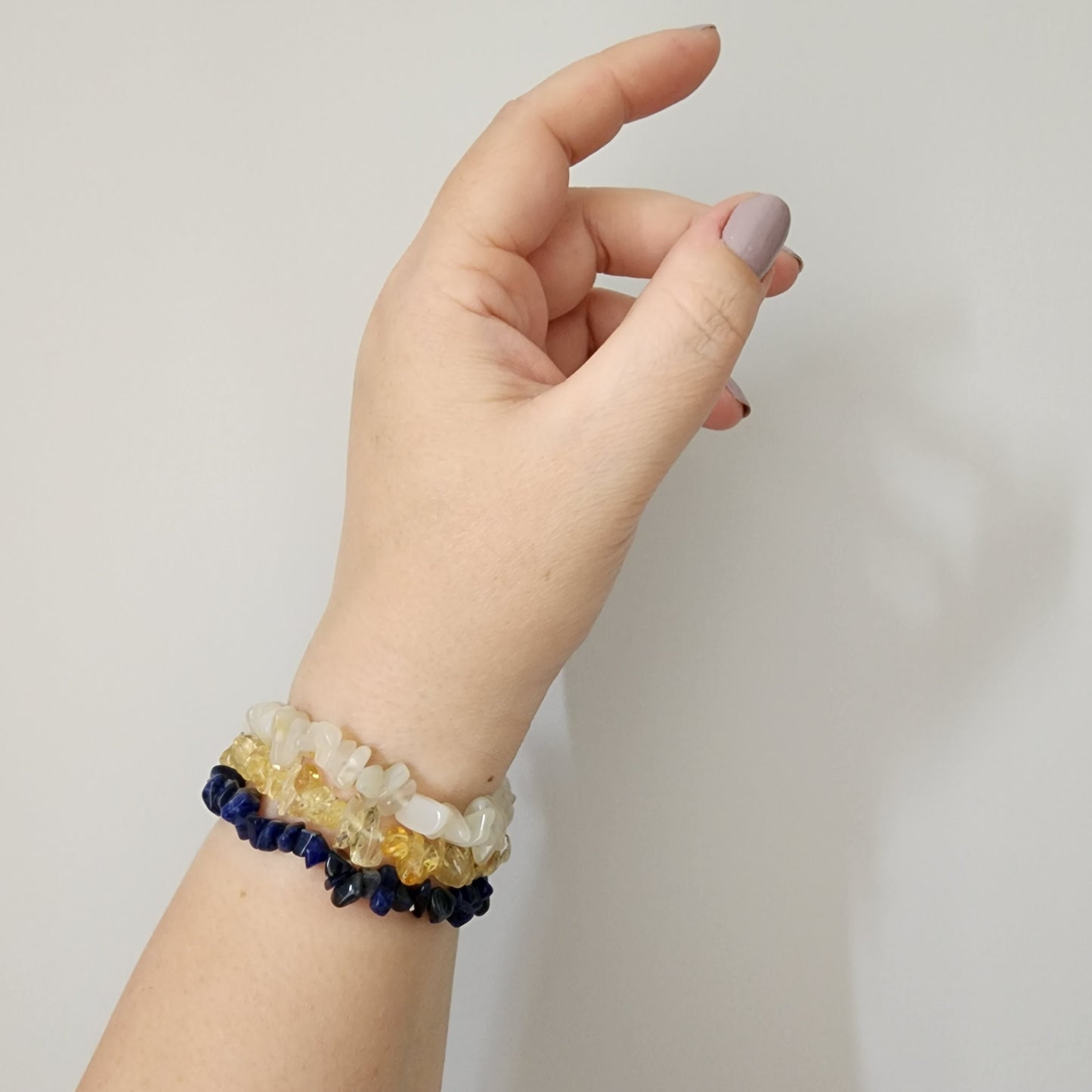 Moonstone Chip Bracelet