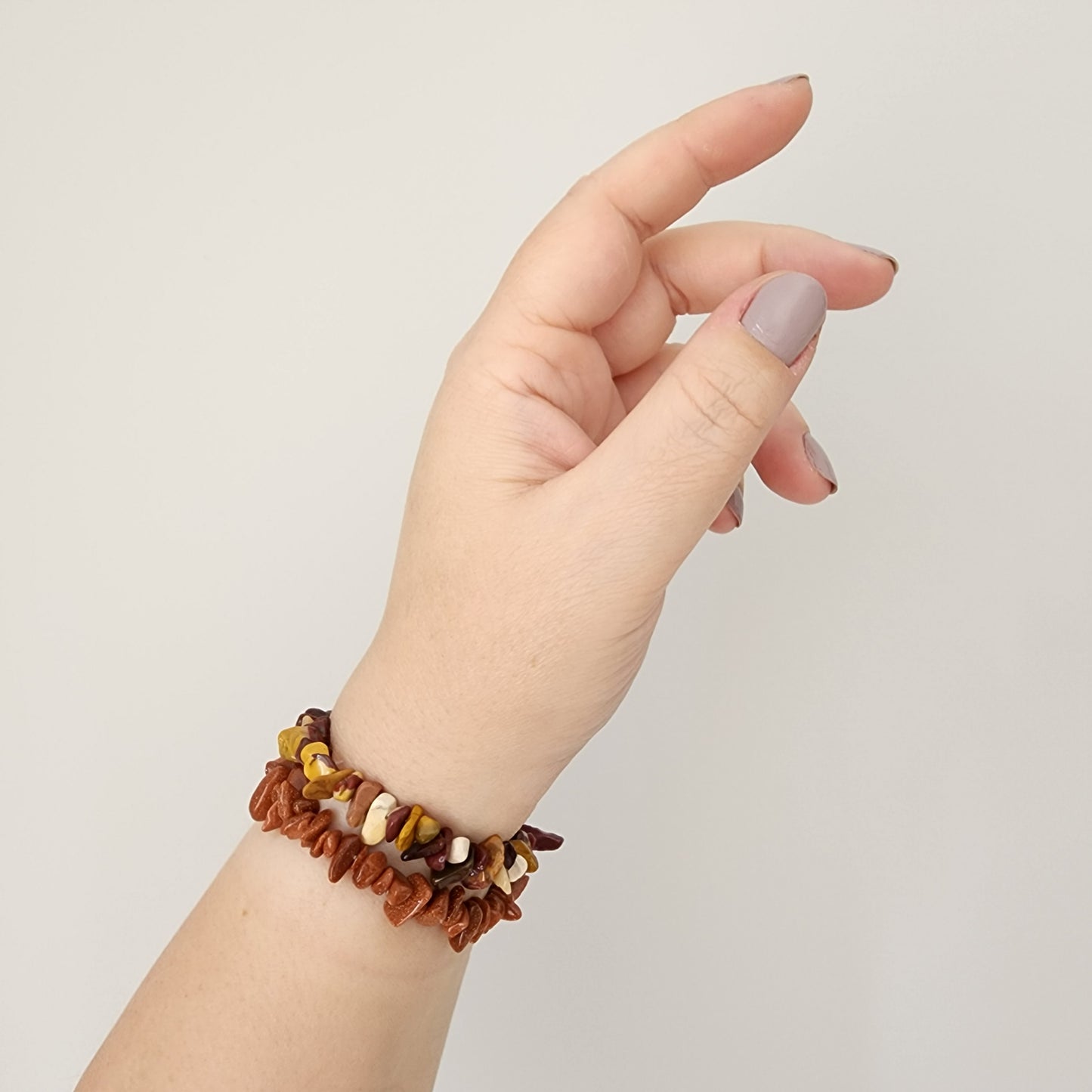 Mookaite Chip Bracelet