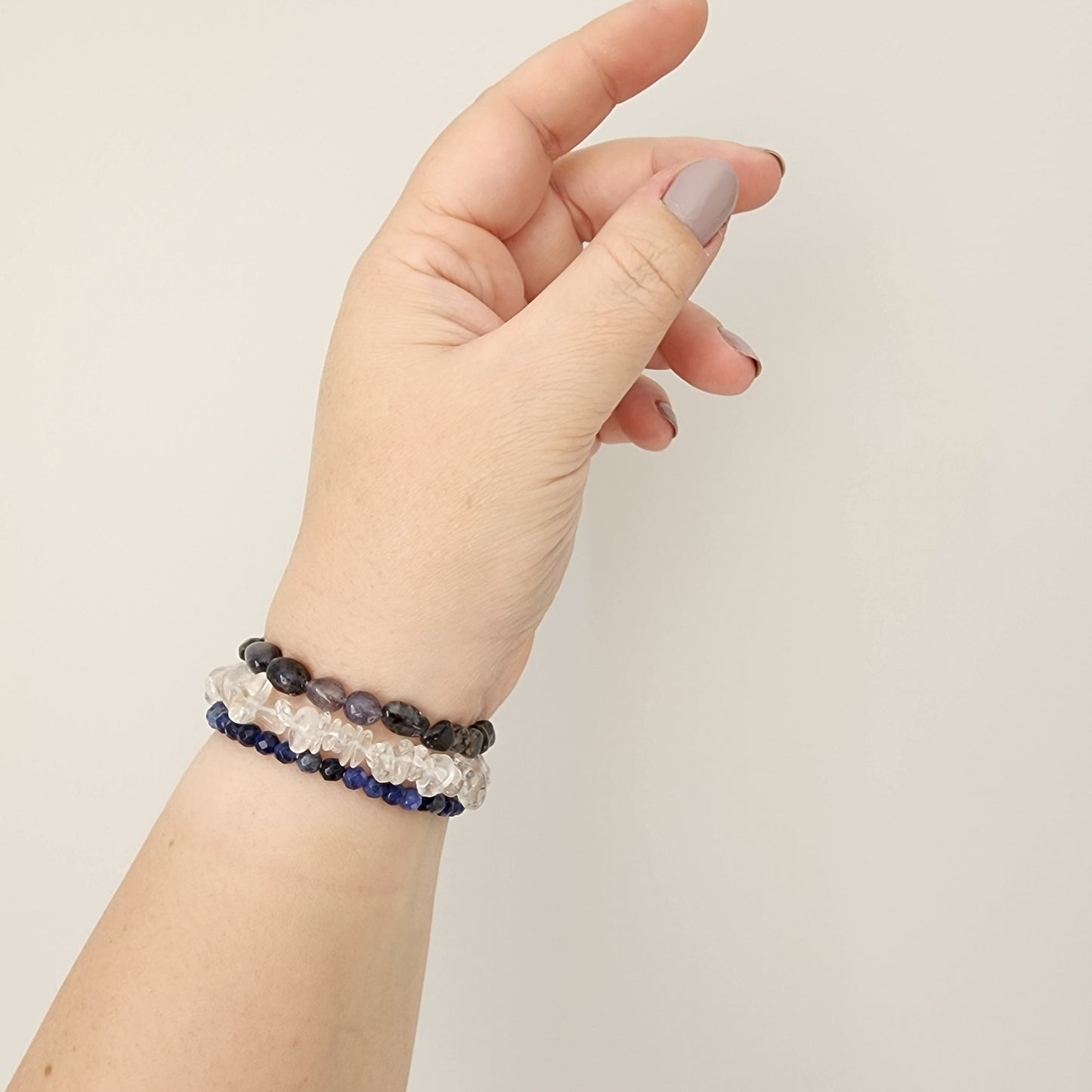 Clear Quartz Chip Bracelet