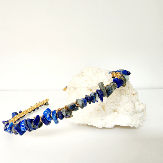 Lapis Lazuli Gemstone Headband
