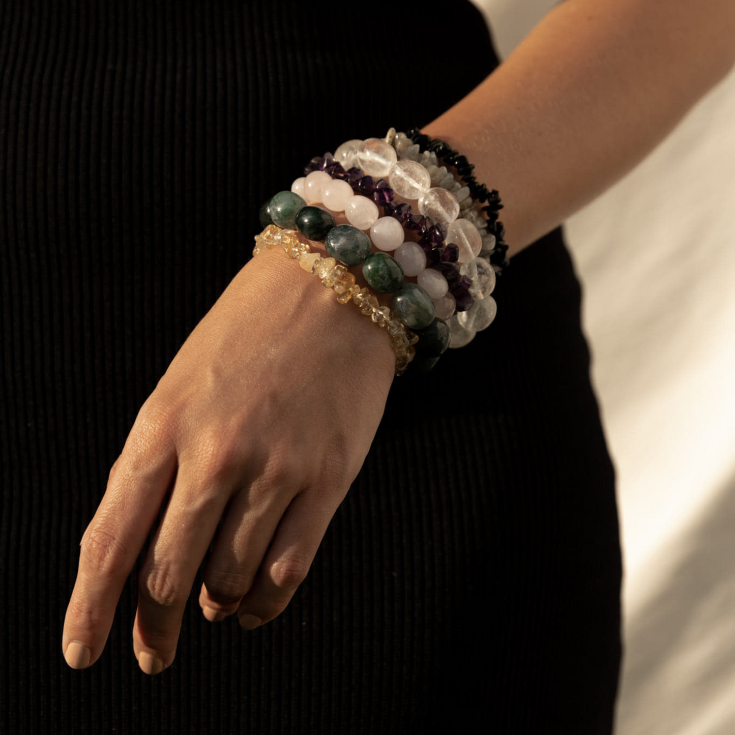 Labradorite Chip Bracelet