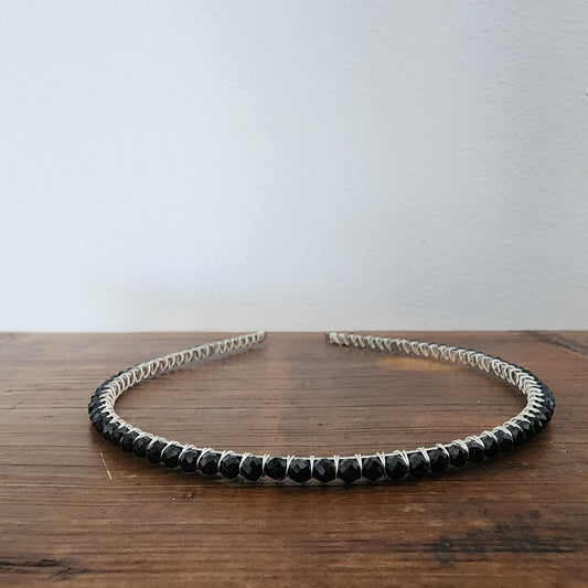 Black Spinel Headband
