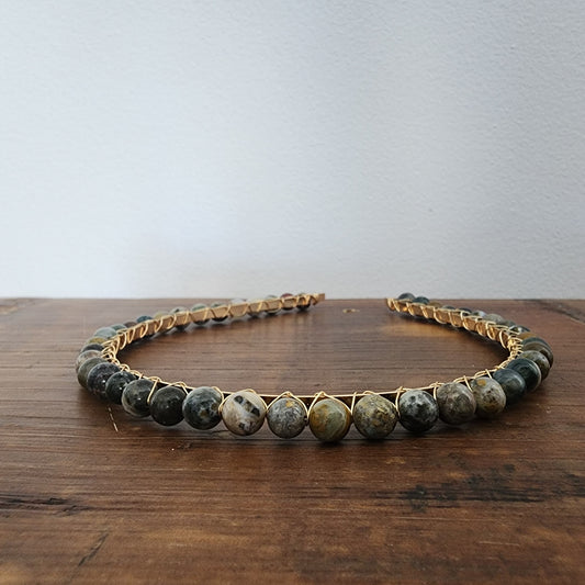 Ocean Jasper Headband