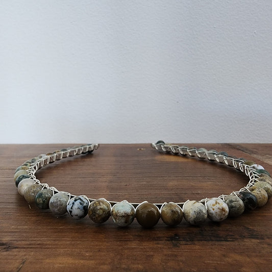 Ocean Jasper Headband