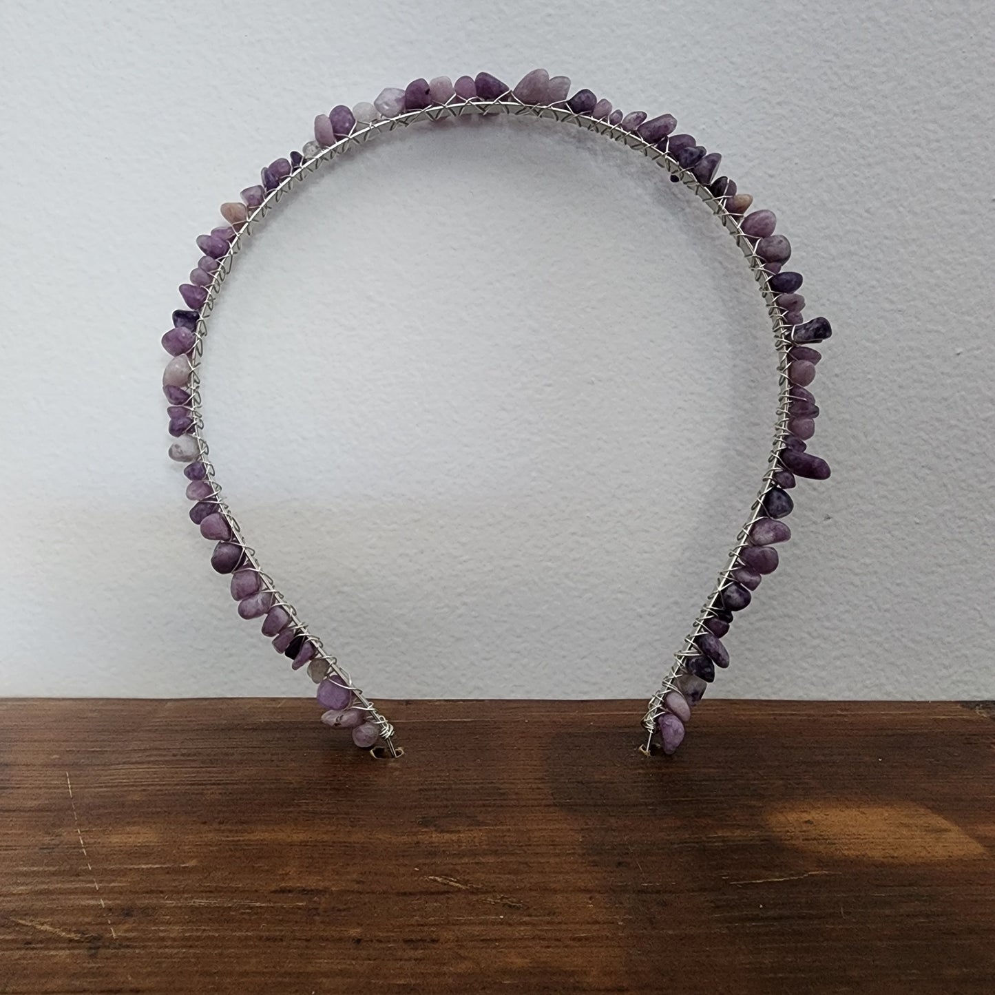 Lepidolite Chip Headband