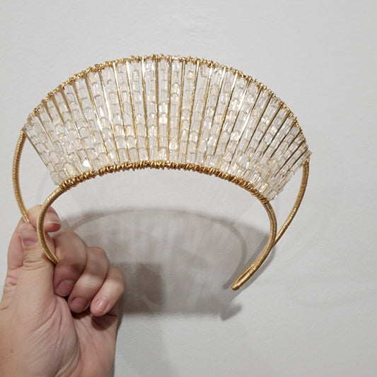 Clear Quartz Crown