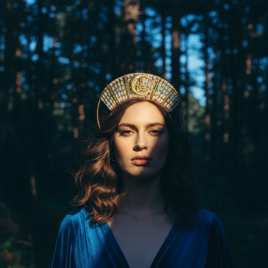 Morganite Celestial Crown