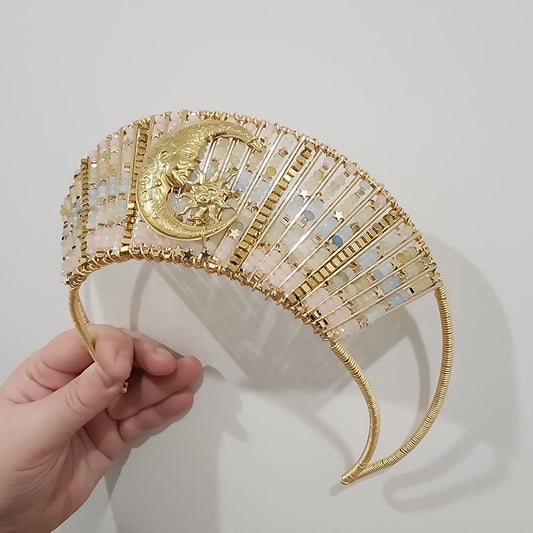 Morganite Celestial Crown