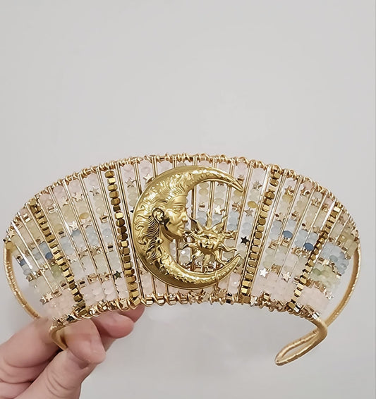 Morganite Celestial Crown