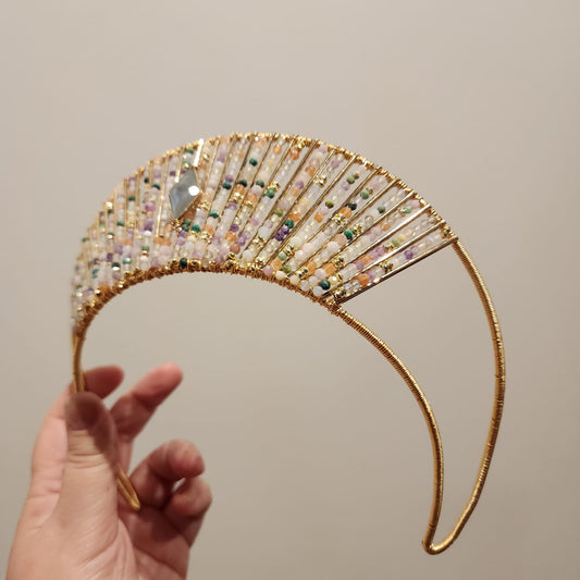 Confetti Gemstone Crown