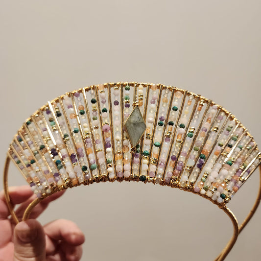 Confetti Gemstone Crown