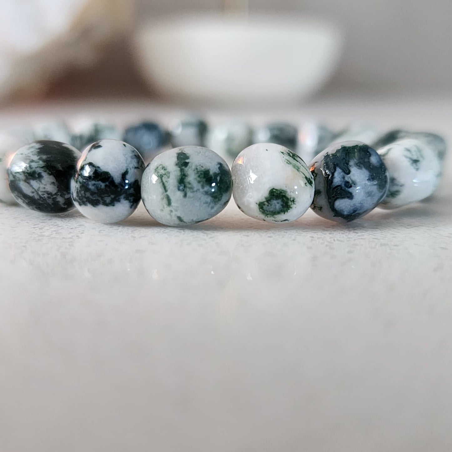 Tree Agate Bracelet
