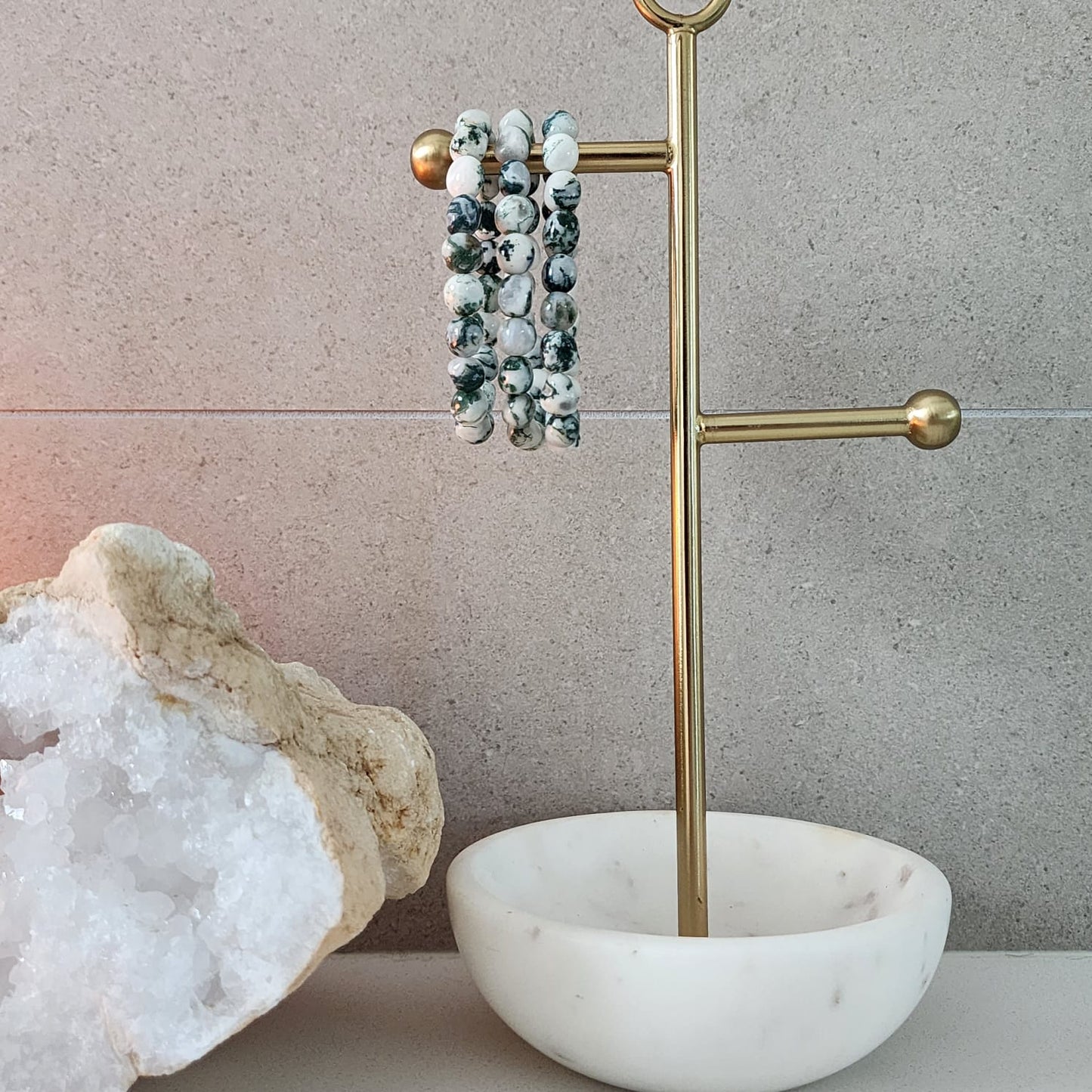 Tree Agate Bracelet