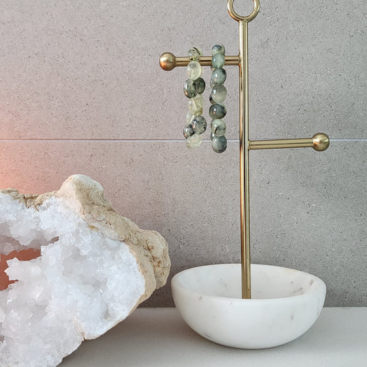 Prehnite Nugget Bracelet