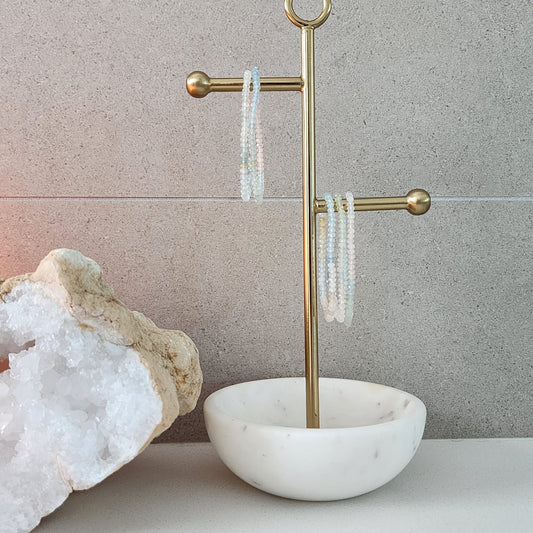 Morganite Faceted Bracelet