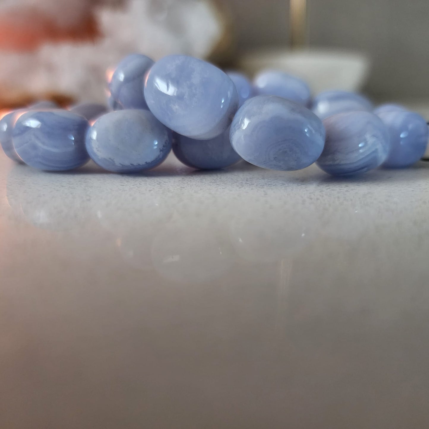 Blue Lace Agate Bracelet