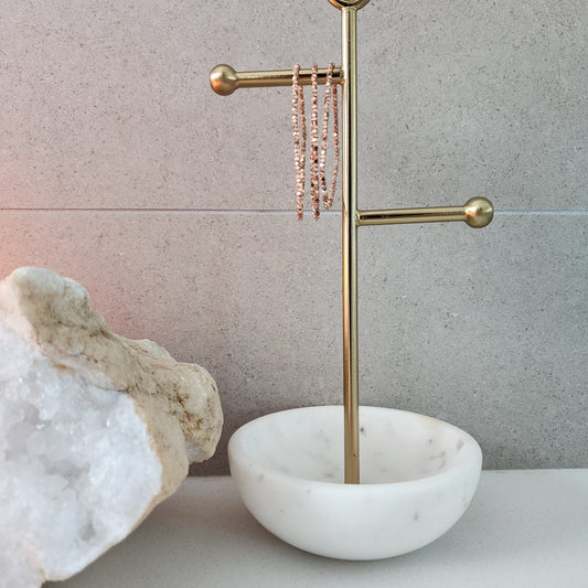 Rose Gold Plated Hematite Bracelet