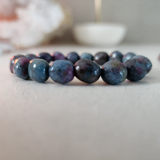 Ruby Kyanite Bracelet Large