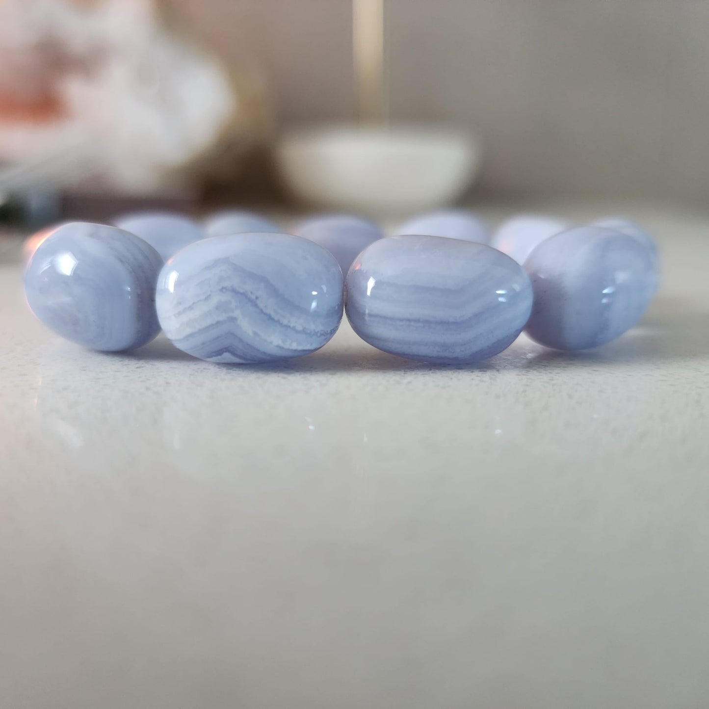 Blue Lace Agate Bracelet