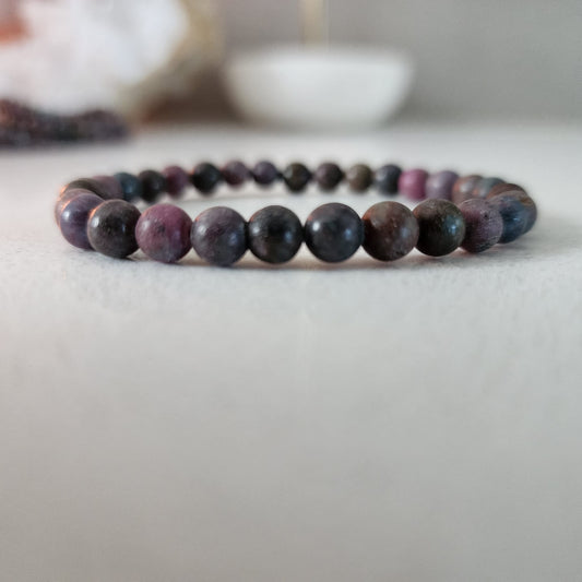 Ruby Kyanite Bracelet Small