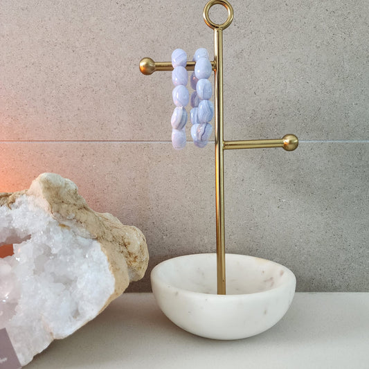 Blue Lace Agate Bracelet