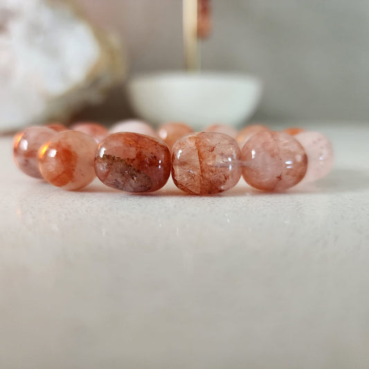 Hematoid Quartz Bracelet