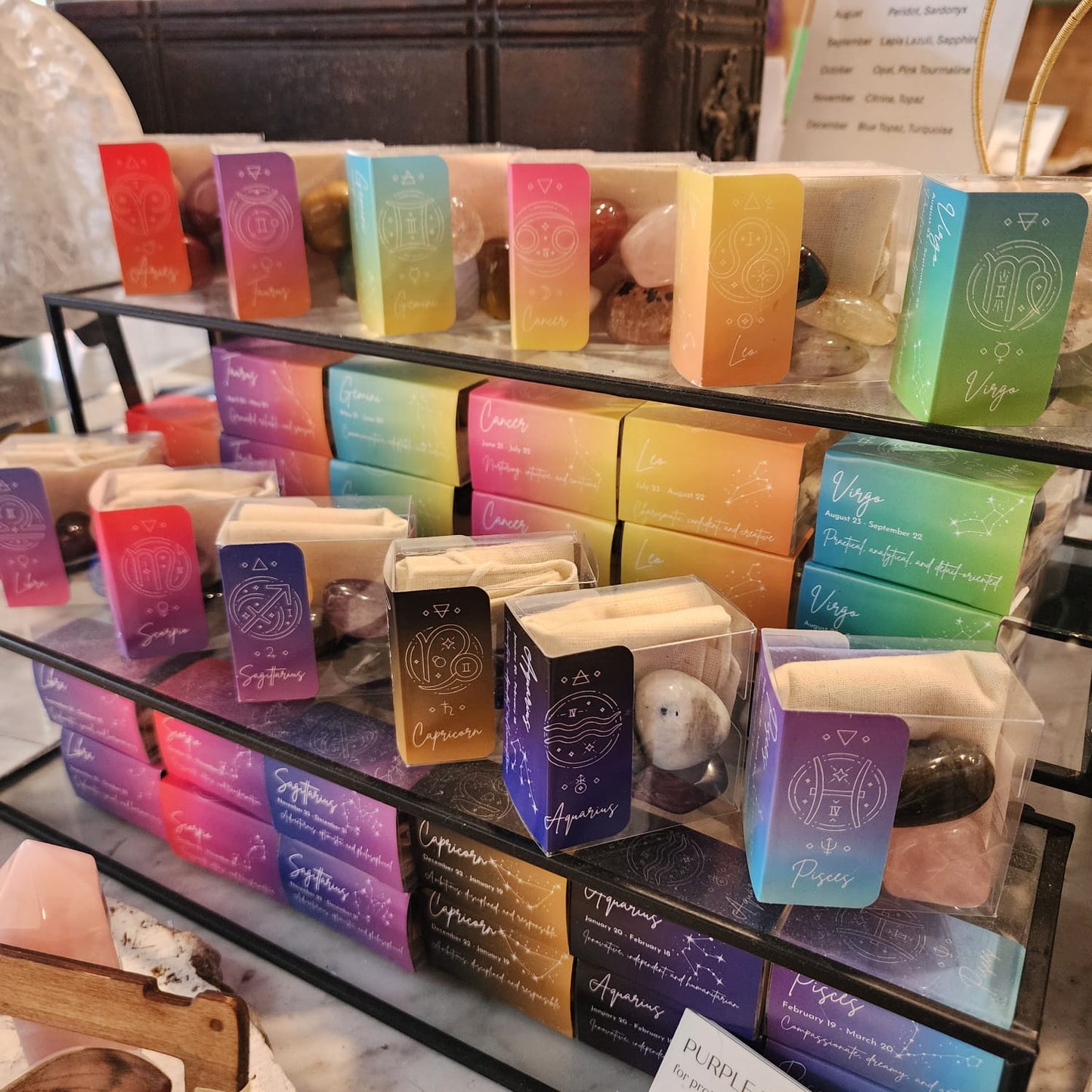 Zodiac Gemstone Packs – Crystal Energy Aligned to Your Sign