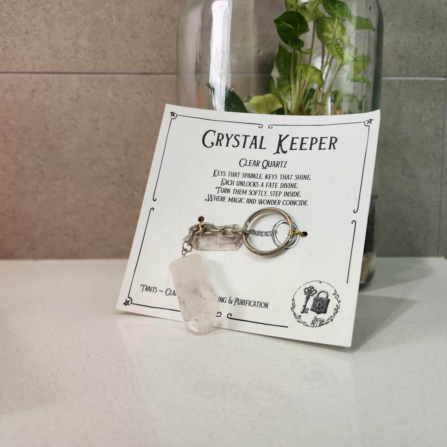 Crystal Keeper Keychains